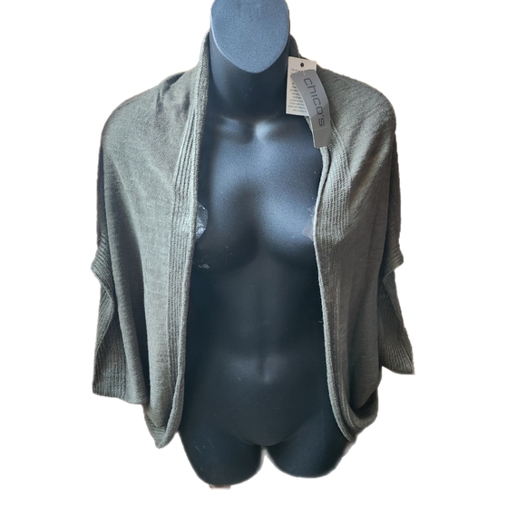 Chico's Sweaters - CHICO'S SLUB YARN COCOON COVERING BNWT SIZE X/L